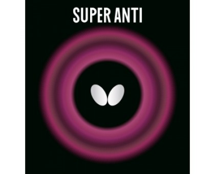 Накладка Butterfly Super Anti, 1.9, красная