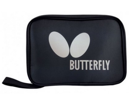 Чохол для двох ракеток Butterfly Logo прямокутній, чорний