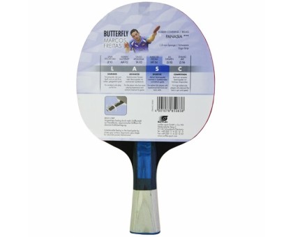 Ракетка для настільного тенісу Butterfly MARCOS FREITAS MFX4