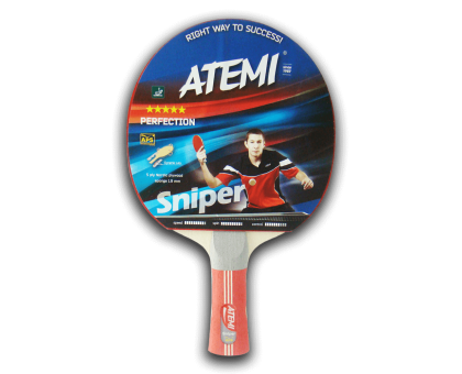 Набір для настільного тенісу Atemi Sniper (1 рак+2 м 3*)
